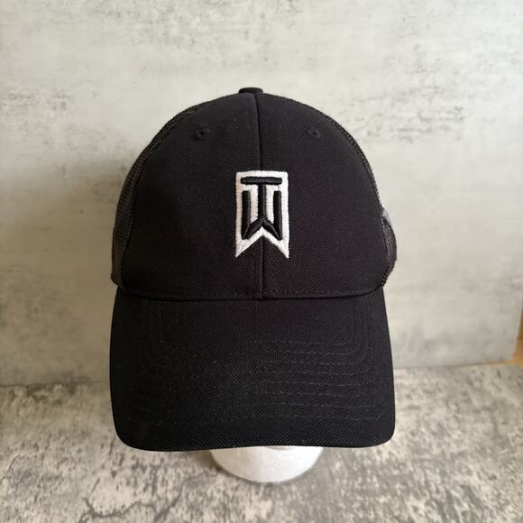 Nike Hat Fitted Mens One Size M/L Black Tiger Woods Collection VR 20XI Golf Cap - Picture 1 of 7